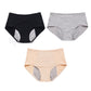 High-Waist Cotton Leak-Proof Panties – All-Day Dry & Odor-Free