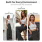 👖 LIMITED-TIME 50% OFF! 💥 Women's Smocked High Waist Wide Leg Pants – Flowy, Comfy, Boho Chic