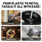 🔧 12V Cordless Mini Angle Grinder – 3 in 1 Cut Grind Polish, DIY Compact Tool ✨