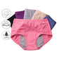 High-Waist Cotton Leak-Proof Panties – All-Day Dry & Odor-Free