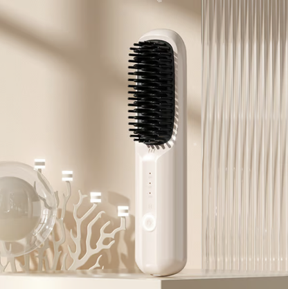 💇‍♀️ LIMITED-TIME 50% OFF! ✨ USB Cordless Negative Ion Hair Straightener – Portable, 2-3 Uses, Safe 🔋