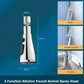 ✨ 360° Rotating Faucet Sprayer – Multi-mode, High-pressure, Water-saving 🧼