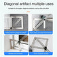 🔥 Woodworking Diagonal Ruler – Multifunctional, precise & sturdy ✨