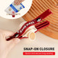 🛍️ Kitchen Sealing Clip — Moisture-Proof, Double Serration, Smooth Pouring