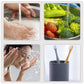 Water purifier for stainless steel household faucets without installation