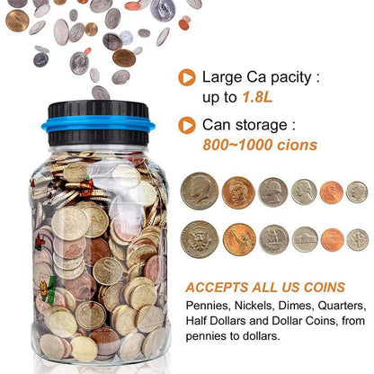 🎉 2026 Sale — Over 29,400 Sold!💰Digital Auto‑Counting Money Box 📊