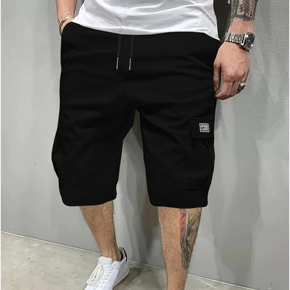 ⏳Time-Limited Special⏰Men's Drawstring Cargo Shorts – Lightweight, Multi-Pocket, Casual Comfort 🍂