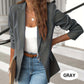 📢📢45% OFF !! ⏰ Elegant Soft Solid Color Lapel Buttons Jacket – Classic Collar, One-Button, Versatile ✨