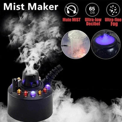 👻 12 LED light Ultrasonic Mist Maker Fogger