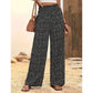👖 LIMITED-TIME 50% OFF! 💥 Women's Smocked High Waist Wide Leg Pants – Flowy, Comfy, Boho Chic