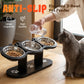 ⏰Anti-Slip Elevated 3-Bowl Pet Feeder – Raised design, protects joints & 3 bowls – No more spills or sliding ✨