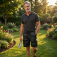 🩳 PROMO LIMITÉE -50% ! ✨ Men's Relaxed Fit Tactical Cargo Shorts – Camo Print, Multi-Pocket, Drawstring Waist, 4 Colors, Sizes XL-6XL 🌿💪