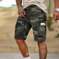 🩳 PROMO LIMITÉE -50% ! ✨ Men's Relaxed Fit Tactical Cargo Shorts – Camo Print, Multi-Pocket, Drawstring Waist, 4 Colors, Sizes XL-6XL 🌿💪