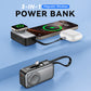 🔋  3-in-1 Magnetic Power Bank – Wireless Charging, Built-in Cables & Compact Design ✈️