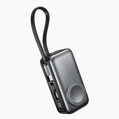 🔋  3-in-1 Magnetic Power Bank – Wireless Charging, Built-in Cables & Compact Design ✈️