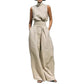 📢📢40% OFF !! ⏰Top & Wide-Leg Pant 2-Piece Set👚👖