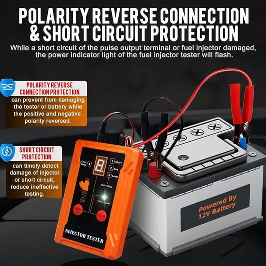 ⚡ Fuel Injector Tester & Cleaner Tool – Practical, Portable, User‑Friendly ✨