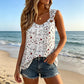 👚 50% OFF NOW! 🌸 Women's Summer Floral Print Tank Top – Soft, breathable & sleeveless – perfect for hot days, beach trips or casual layering ☀️
