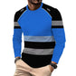 📢📢50% OFF !! ⏰Men's Printed Round-neck Long-sleeve Shirt