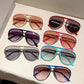 📢📢50% OFF !! ⏰Women's Retro Double-Bridge Sunglasses