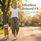👖 50% OFF NOW! 🌿 Women's Relaxed Casual Cargo Capris – Spacious Utility Pockets, Breathable Fabric & Relaxed Fit – Everyday Comfort, Warm Weather Ready ✨