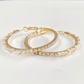 💎 50% OFF NOW! ✨ Women's Sparkling CZ Hoop Earrings – Micro-Paved, Lightweight Copper & Bold Design – Elegant, Versatile & Perfect Gift 💫