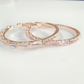💎 50% OFF NOW! ✨ Women's Sparkling CZ Hoop Earrings – Micro-Paved, Lightweight Copper & Bold Design – Elegant, Versatile & Perfect Gift 💫