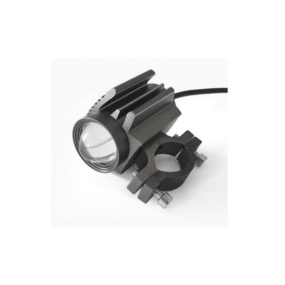 Universal Motorcycle LED Spotlight Dual Color Auxiliary Driving Light
