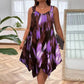 📢📢40% OFF !! ⏰Elegant Gradient Print Sleeveless Dress