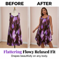📢📢40% OFF !! ⏰Elegant Gradient Print Sleeveless Dress