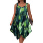 📢📢40% OFF !! ⏰Elegant Gradient Print Sleeveless Dress