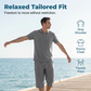 👔 50% OFF 🌿 Casual linen shirt and pants set for men – Lightweight, breathable, and relaxed fit – Perfect for summer, vacation, or the office – Natural, effortless look 👖