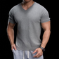 📢📢40% OFF !! ⏰Breathable V-Neck Knit Tee