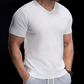 📢📢40% OFF !! ⏰Breathable V-Neck Knit Tee