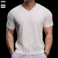 📢📢40% OFF !! ⏰Breathable V-Neck Knit Tee