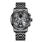 ⌚  Men's Classic Quartz Watch – Durable Band, Timeless Style 🖤