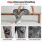 📢📢40% OFF !! ⏰Men's Slim Fit Ripped Jeans Stretch Distressed Denim Pants