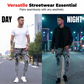 📢📢40% OFF !! ⏰Men's Slim Fit Ripped Jeans Stretch Distressed Denim Pants