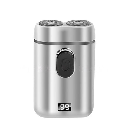 Portable Dual-Head Electric Shaver