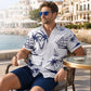 🏝️ LIMITED-TIME 50% OFF! ✨ Men's Printed Shirt & Shorts 2-Piece Set