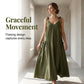 🎉 2026 Sale — Over 50,000 Sold!💞Elegant Maxi Dress –Adjustable Straps, Side Pockets 🌸