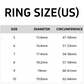📢📢50% OFF !! ⏰Titanium Steel Rotatable Spinner Ring with Zirconia