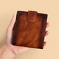 🛡️ 50% OFF NOW! 🎁 Men's Vintage RFID Blocking Wallet – Genuine leather, slim 10-card design & fraud protection – Perfect Father's Day or everyday gift 💼