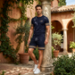 📢 LIMITED TIME 50% OFF! 👕 Men Summer 2-Piece T-Shirt and Shorts Casual Set – Modern 3D Print Design & Premium Blended Fabric ⏰🔥