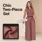 👗 2026 Sale — Over 41,000 Sold! 🌟Women's Sleeveless Top & Pants 2-Piece Set