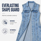 ✨💃 50% OFF! 👗Denim Vest Dress – High slit & longline style.
