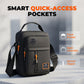 🎉 2026 Sale — Over 34200 Sold! 📢Men's Lightweight Oxford Shoulder Crossbody Bag｜Water-resistant Multi-Pocket Commuter Sling Bag ✨