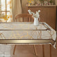 🎉 LIMITED TIME 50% OFF! 🏠 Waterproof Marble-Print Tablecloth – Elegant Beige & Gold Pattern, Spill-Resistant Polyester ✨
