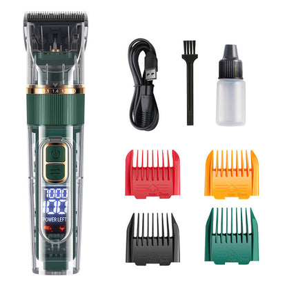 🎉 2026 Sale — Over 39000 Sold! 💰Quiet LED Display Pet Hair Clipper｜Cordless Low Noise Dog Cat Grooming Trimmer ✨