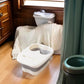 🦶 Collapsible Foot Spa Basin with Lid – Portable Silicone Foot Soak Tub with Massage Rollers for Home Relaxation 🛁